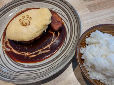 はんばーぐとおむらいすのお店！いくら博多店でオムバーグ。【並ぶ時間/口コミ/博多ランチ】